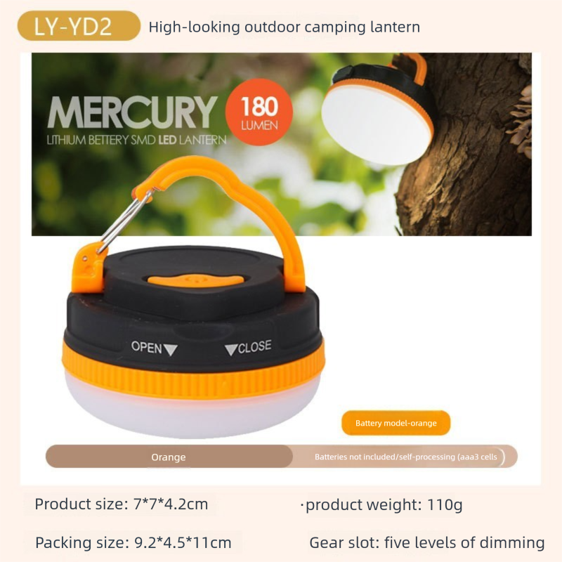 Outdoor New Barn Lantern 5800 Camping Lamp Solar Charging Led Camping Tent Multi-Function Portable Stretching Light