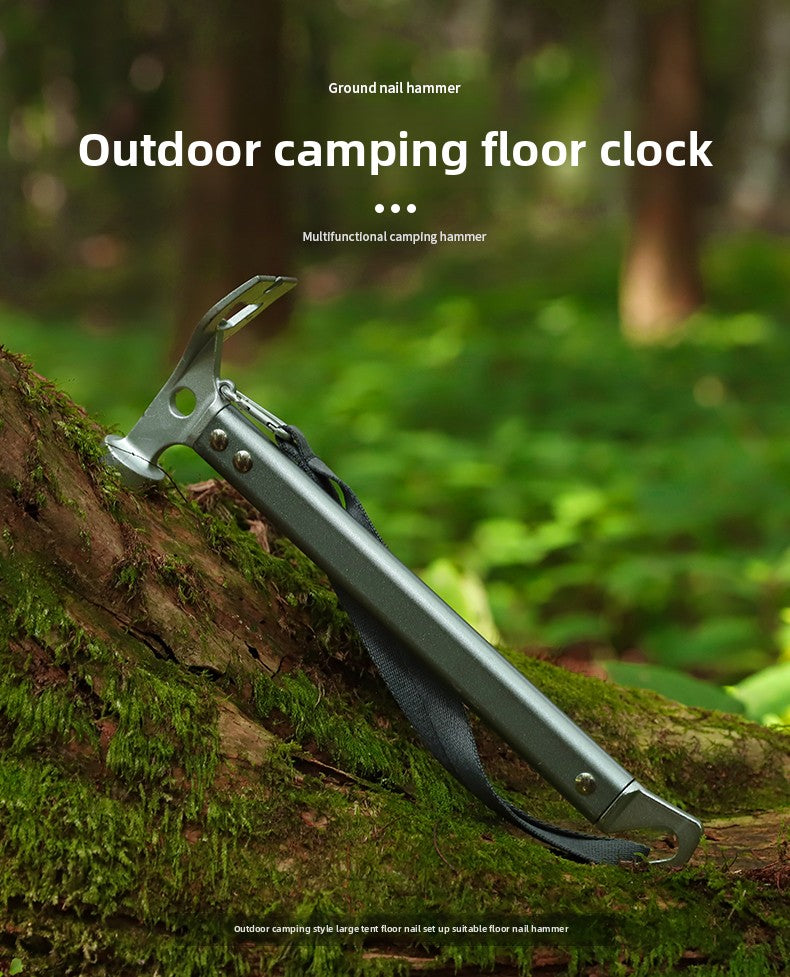 Outdoor Tent Canopy Ground Peg Set Aluminum Alloy Tent Peg Hammer Windproof Rope Camping Fixing Kit Amazon