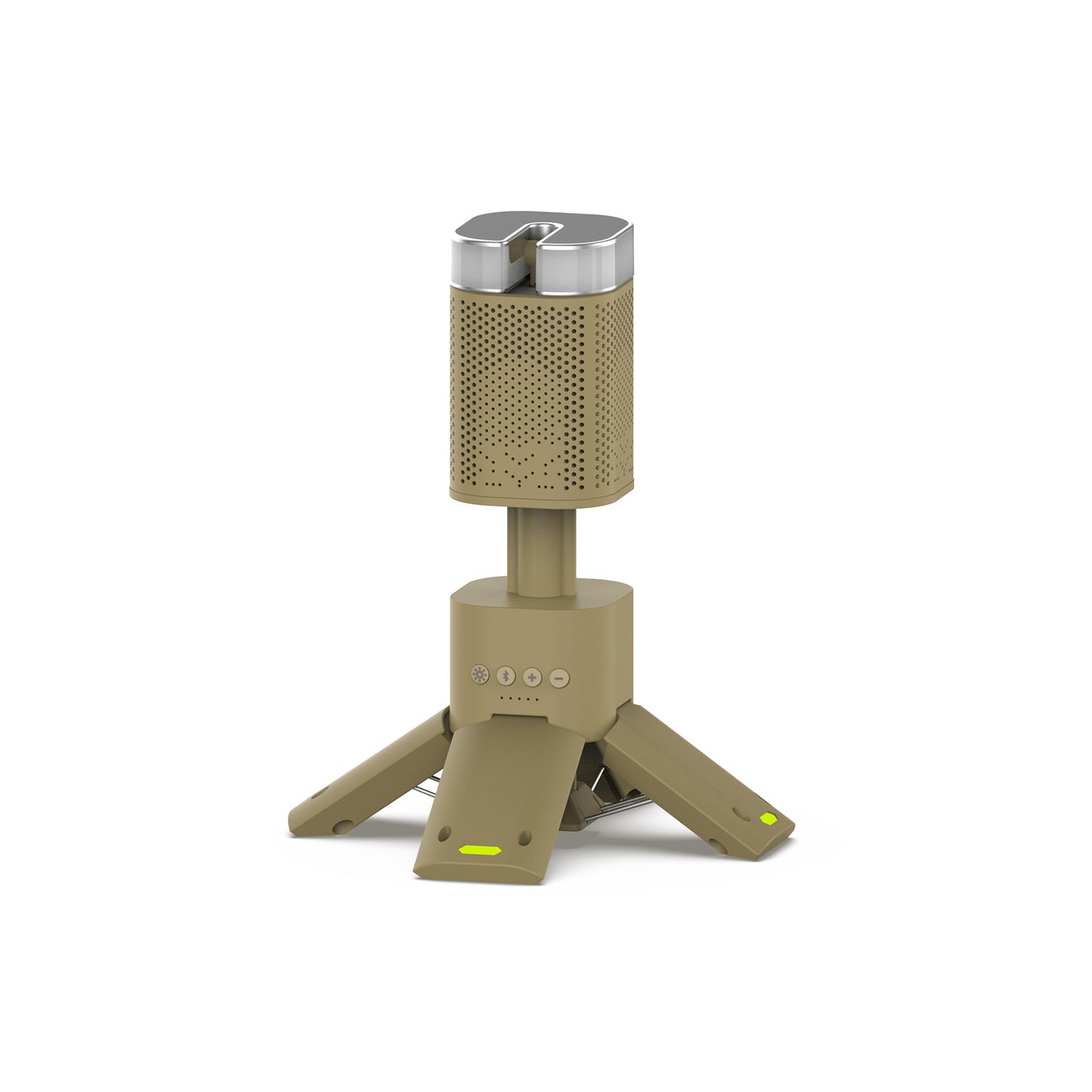 Multifunctional outdoor telescopic camping lantern
