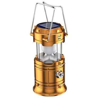 Outdoor New Barn Lantern 5800 Camping Lamp Solar Charging Led Camping Tent Multi-Function Portable Stretching Light