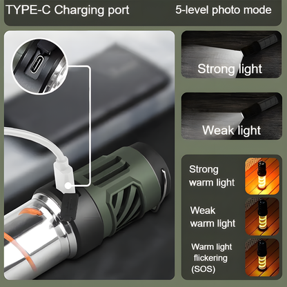 Mosquito-repellent camping lamp