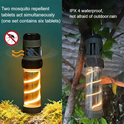 Mosquito-repellent camping lamp