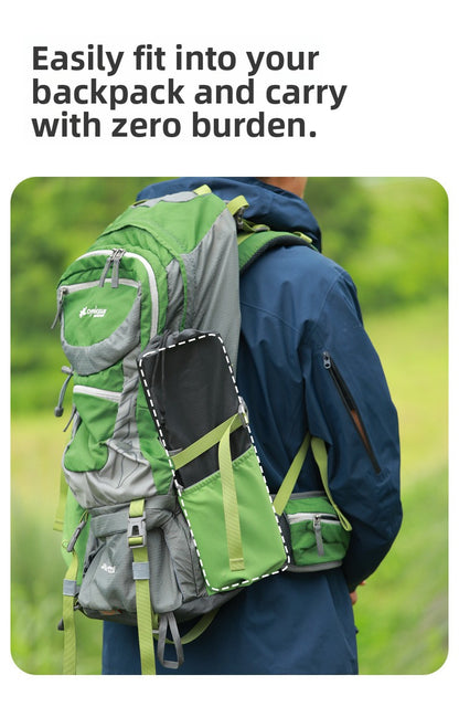 Outdoor Aluminum Alloy Foldable Quick-Open Table Portable Backpack Table Camping Picnic Table Lightweight Integrated Small Table