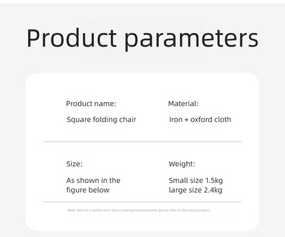 Outdoor Foldable Moon Chair Camping Picnic Backrest Chair Self-Driving BBQ Portable Chair High-Low Dual-Use Leisure Chair