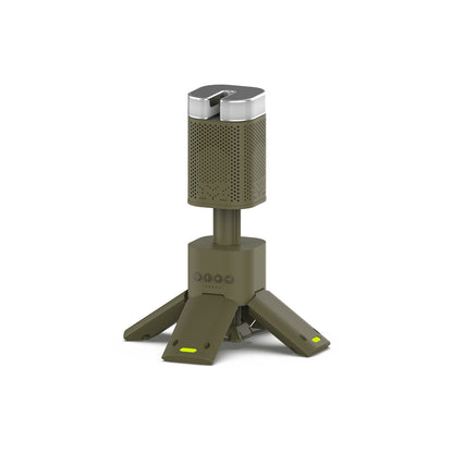 Multifunctional outdoor telescopic camping lantern
