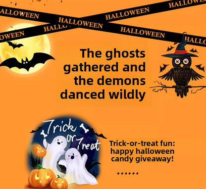 Halloween String Lights Scene Setup LED Pumpkin String Lights Outdoor Festival Decoration LED Halloween String Lights