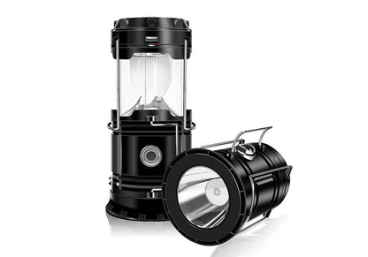 Outdoor New Barn Lantern 5800 Camping Lamp Solar Charging Led Camping Tent Multi-Function Portable Stretching Light