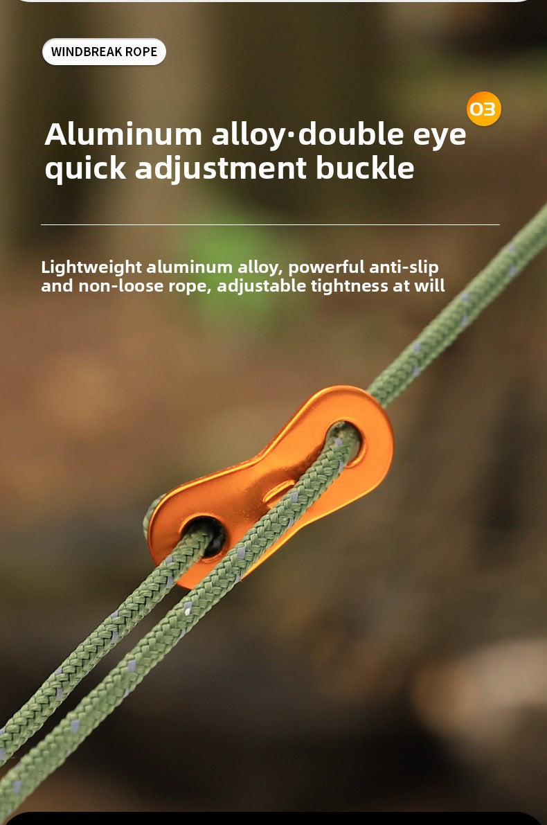 Outdoor Tent Canopy Ground Peg Set Aluminum Alloy Tent Peg Hammer Windproof Rope Camping Fixing Kit Amazon