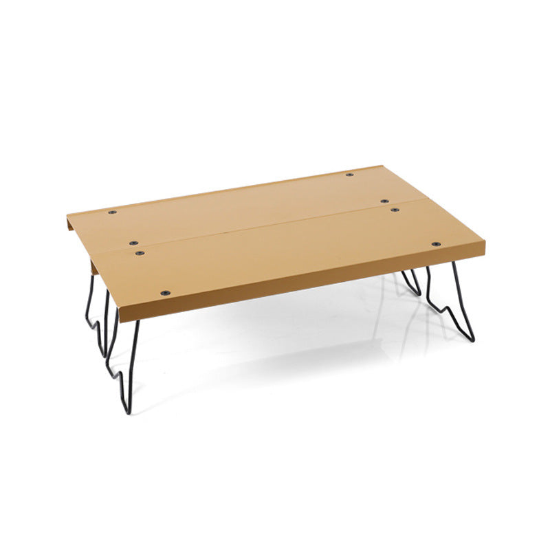 Outdoor Aluminum Alloy Foldable Quick-Open Table Portable Backpack Table Camping Picnic Table Lightweight Integrated Small Table