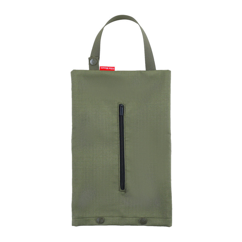 Outdoor Camping BBQ Tissue Storage Bag Portable Tissue Storage Box Car Home Hanging Portable Tissue Bag
